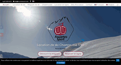 Desktop Screenshot of fouartessport.com